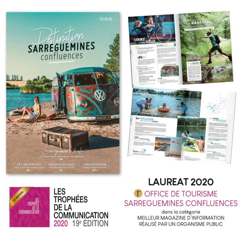 Création magazine Destination Sarreguemines