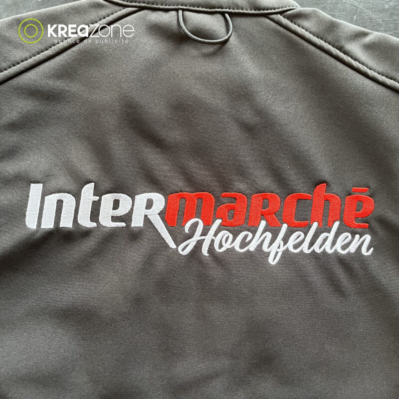 Broderie Vestes Intermarché