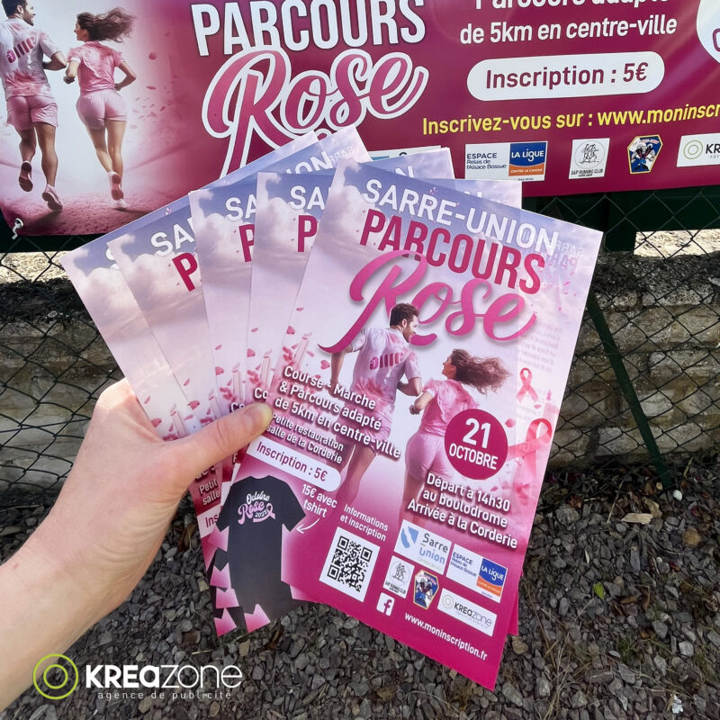 Flyer Parcours Rose