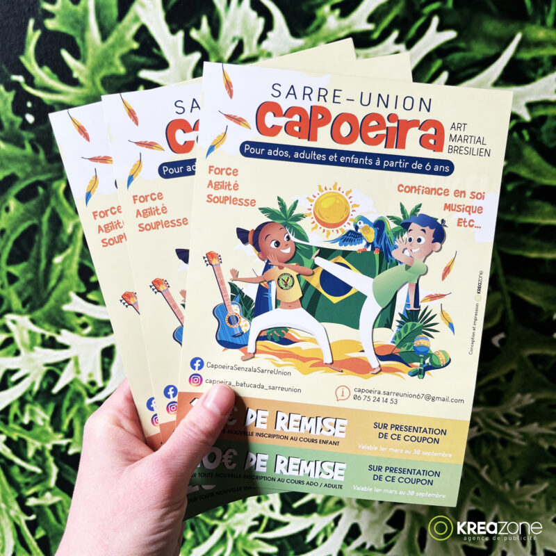 Flyer Association capoeira Sarre-Union