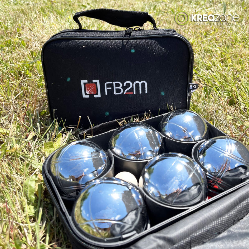 Jeu de pétanque personnalisé FB2M