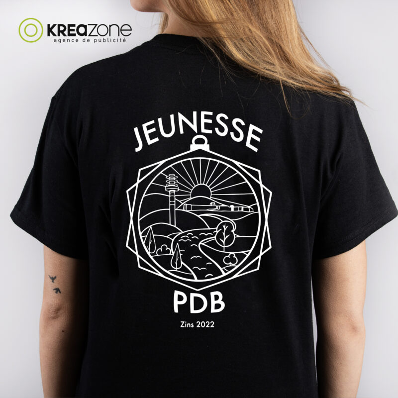 Flocage T-shirts Jeunesse du Pays de Bitche