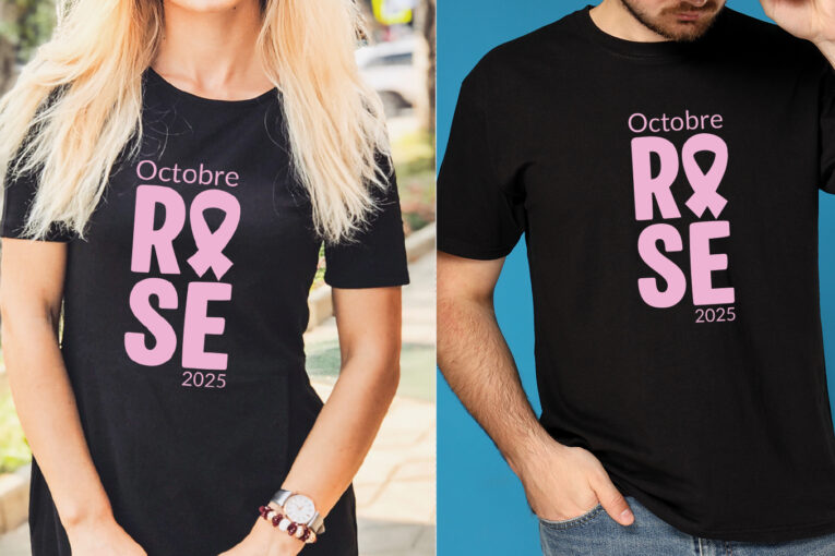 Opération T-shirts Octobre Rose 2025