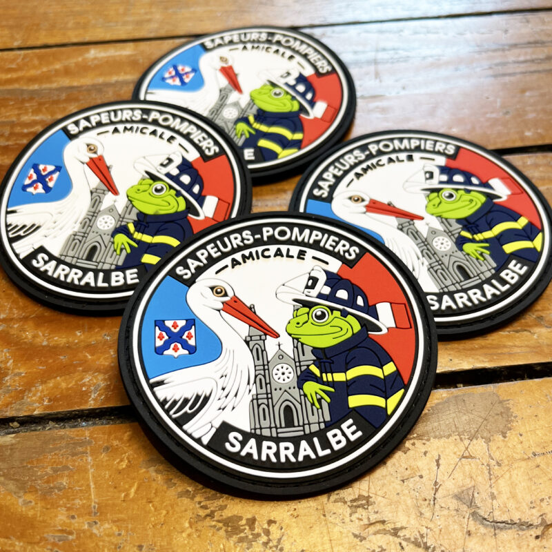 Ecussons PVC personnalisés