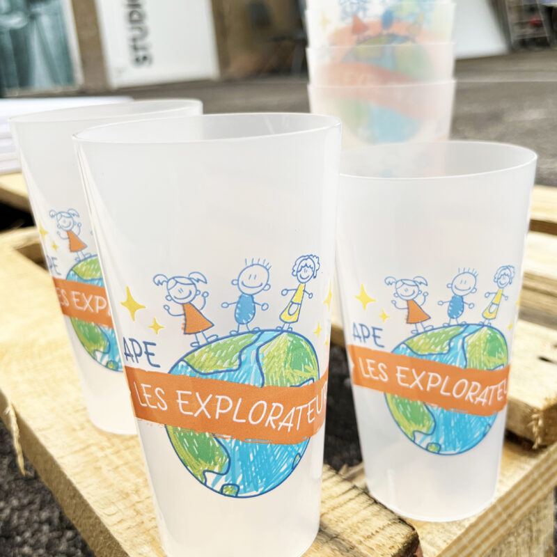 Gobelets personnalisés