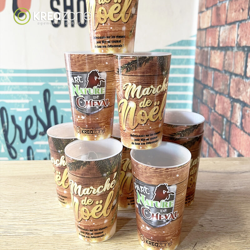 Gobelets personnalisés Parc Nature de Cheval